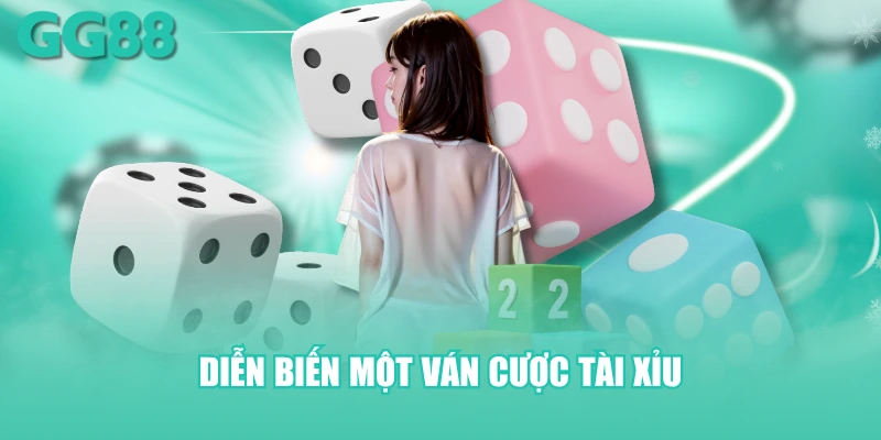 Diễn biến một ván cược Tài Xỉu tại GG88